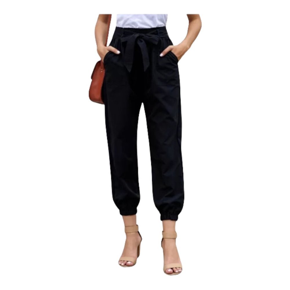 Belted Frock-Style Pants - Picture 5 of 12